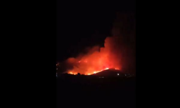 İzmir'de yangın... Mahalle tahliye edildi!